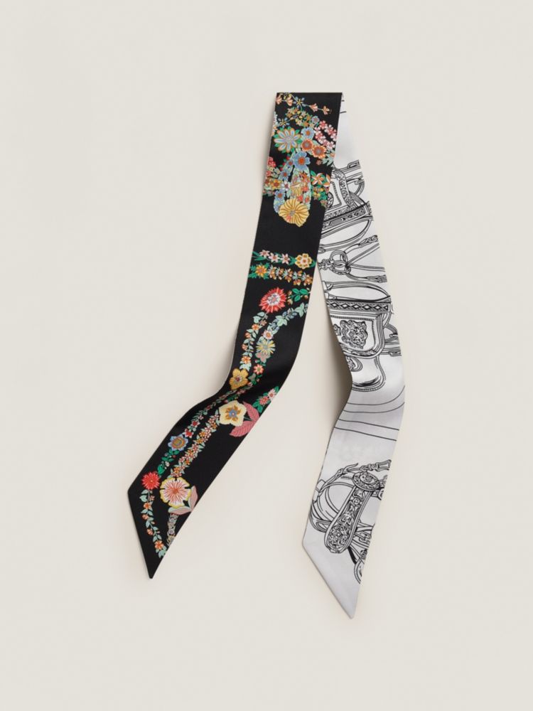Brides de Gala en Fleurs Twilly - Black | Hermès Macau SAR